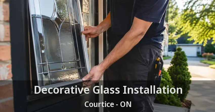 Decorative Glass Installation Courtice - ON
