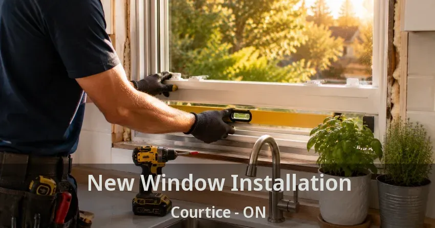 New Window Installation Courtice - ON