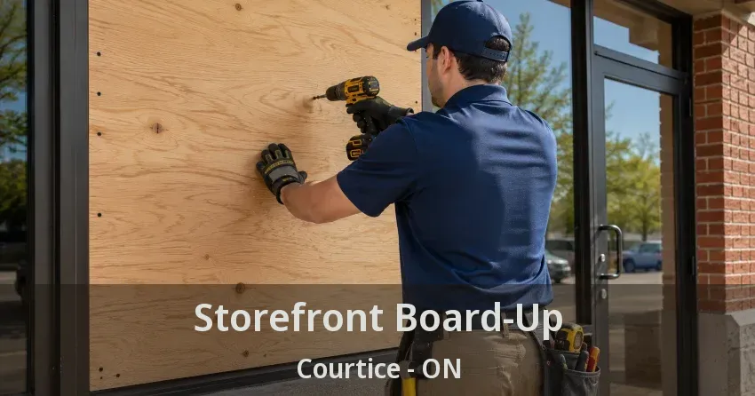 Storefront Board-Up Courtice - ON