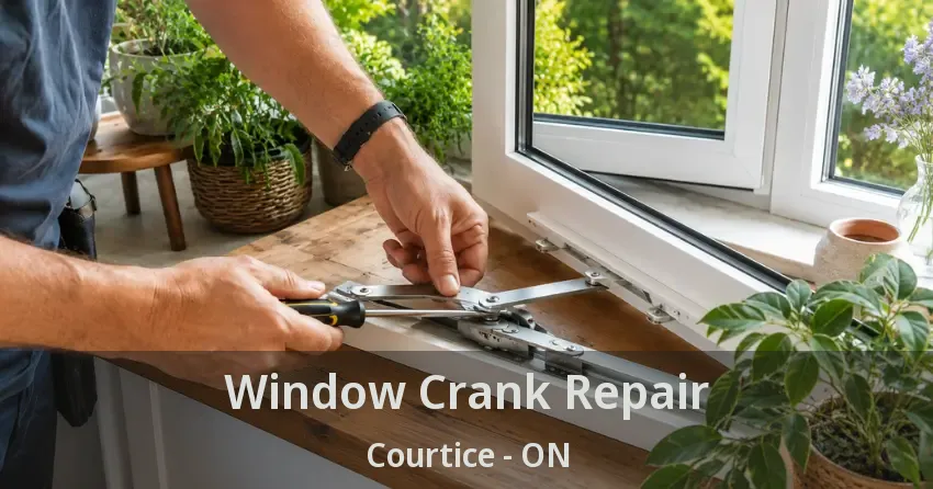 Window Crank Repair Courtice - ON