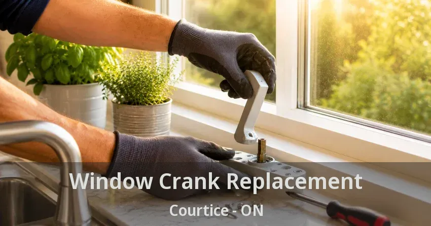 Window Crank Replacement Courtice - ON