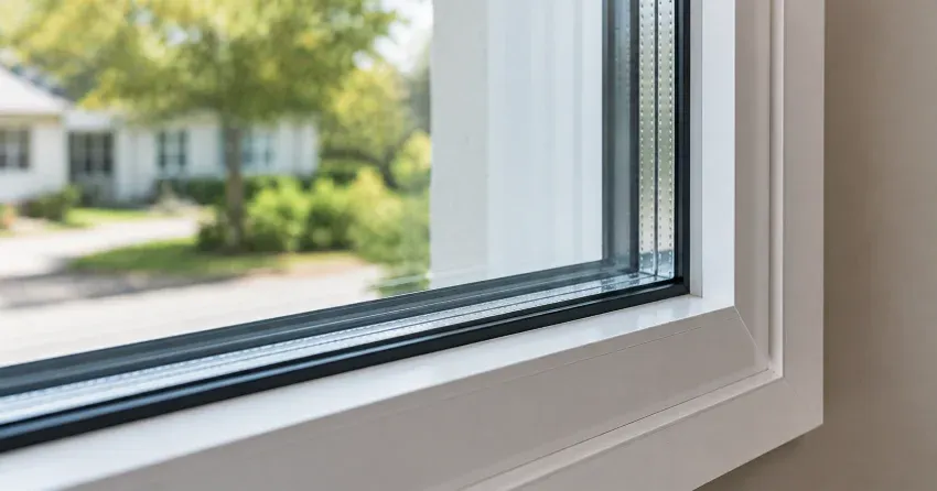 technician replacing window weatherstripping in Courtice home